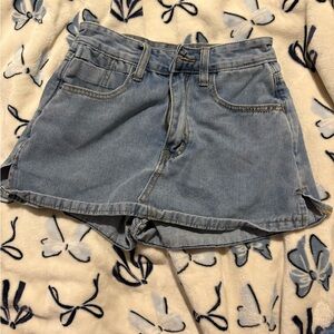 Denim Blue Women's Shorts